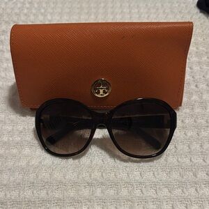 Tory Burch Brown Sunglasses with Case